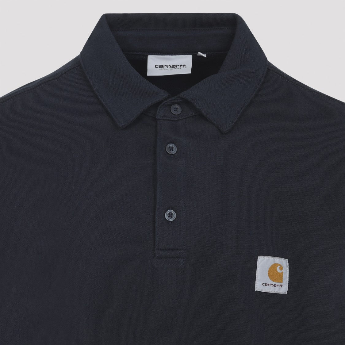 Carhartt Wip Long-Sleeve Polo Shirt With Classic Collar