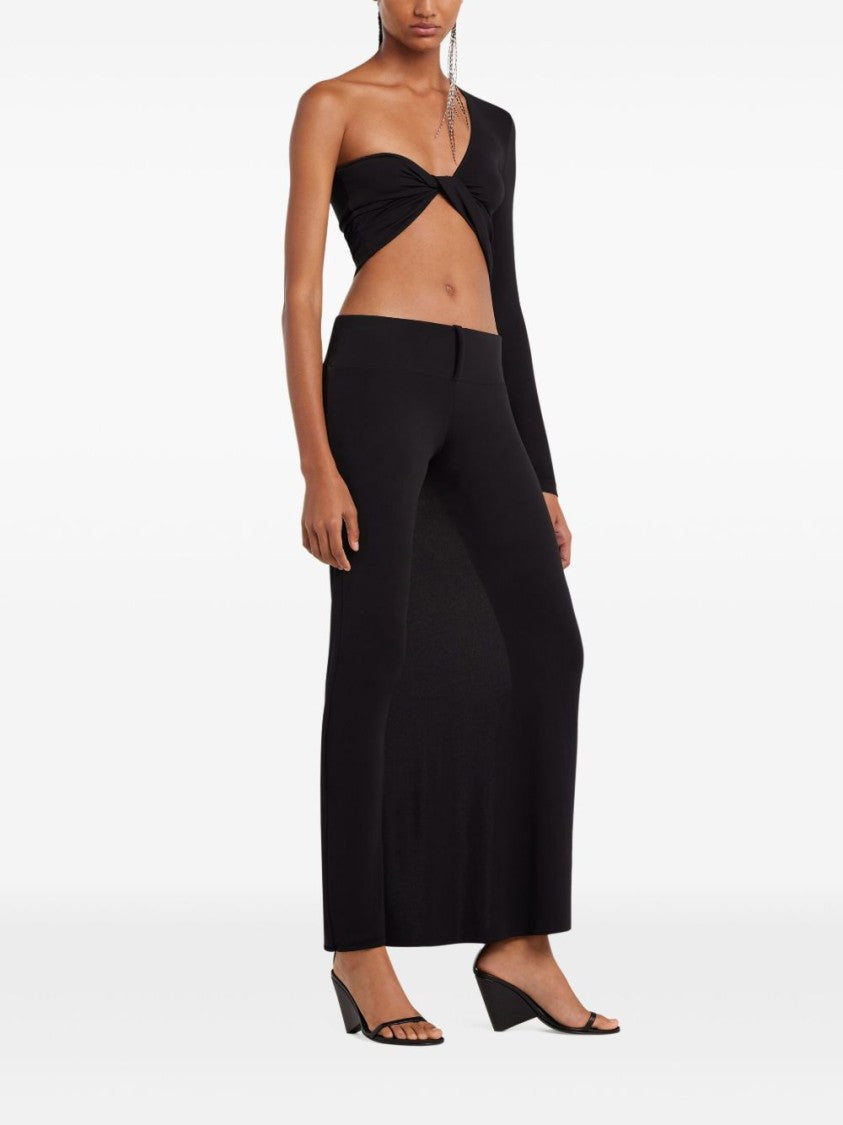 Courrèges One-Shoulder Twisted Front Top