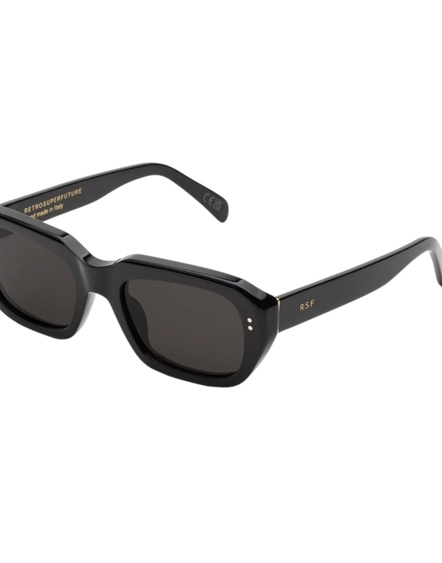Retrosuperfuture Miles Black Rectangular Eyewear