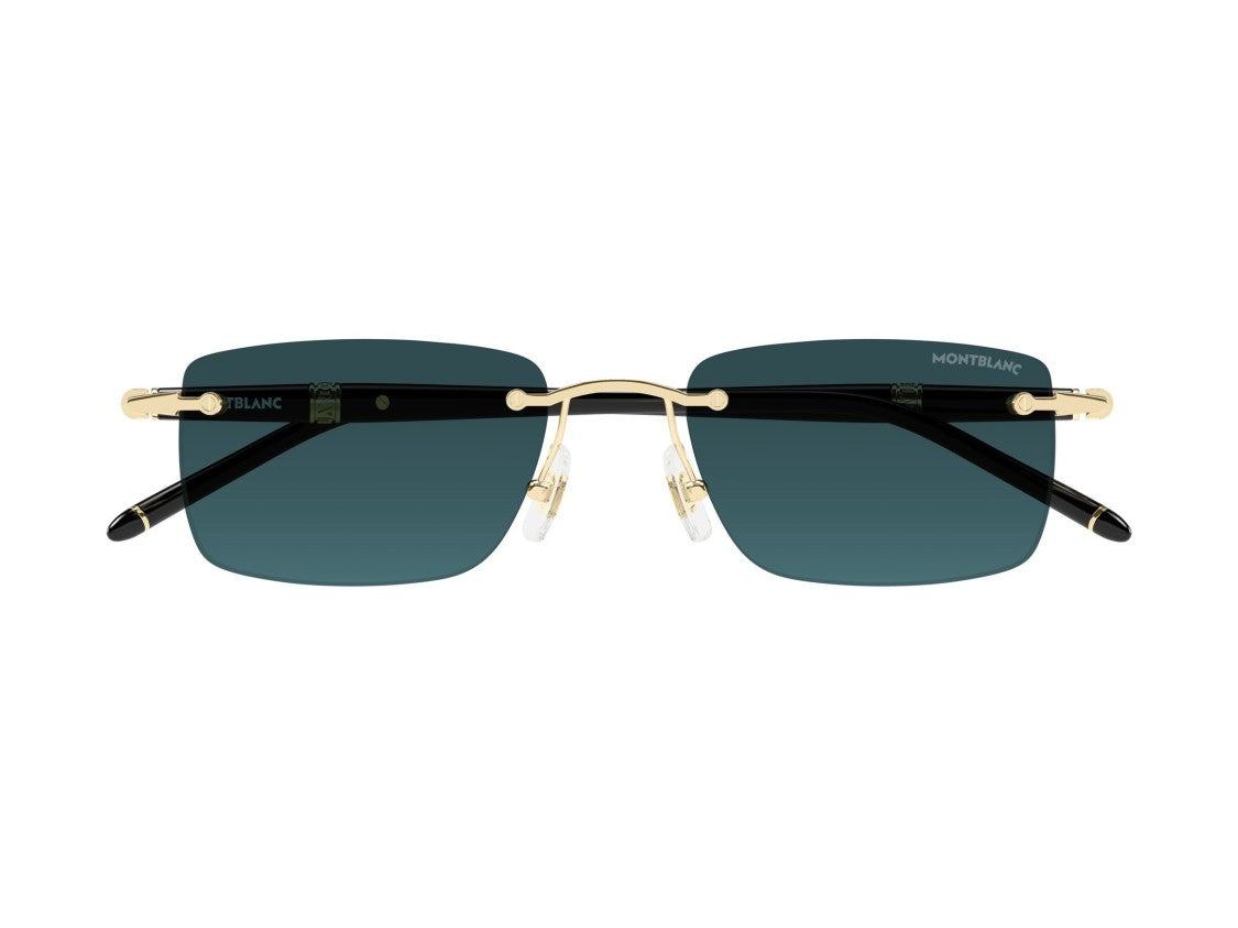 Montblanc Mb0344s Rimless Square Sunglasses