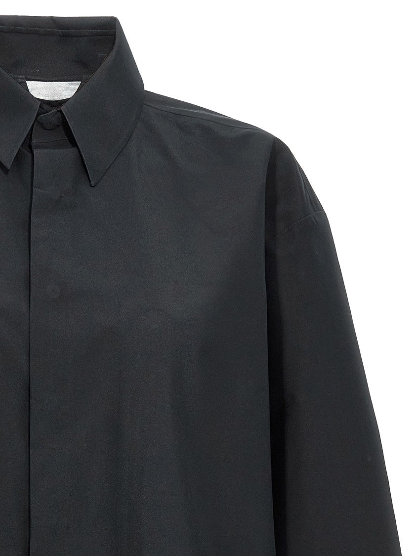 Mm6 By Maison Margiela Water-Repellent Gore-Tex Mm6 Shirt With Reflective Logo