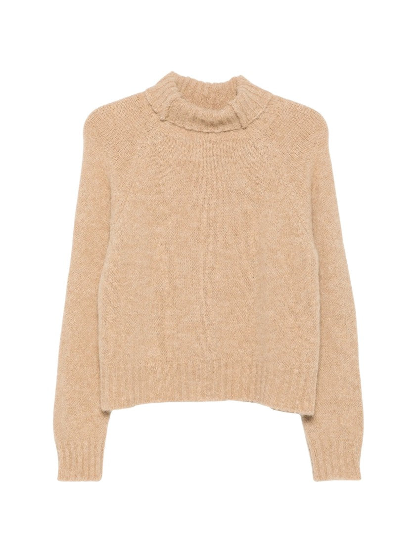 Jucca Roll-Neck Raglan-Sleeve Sweater