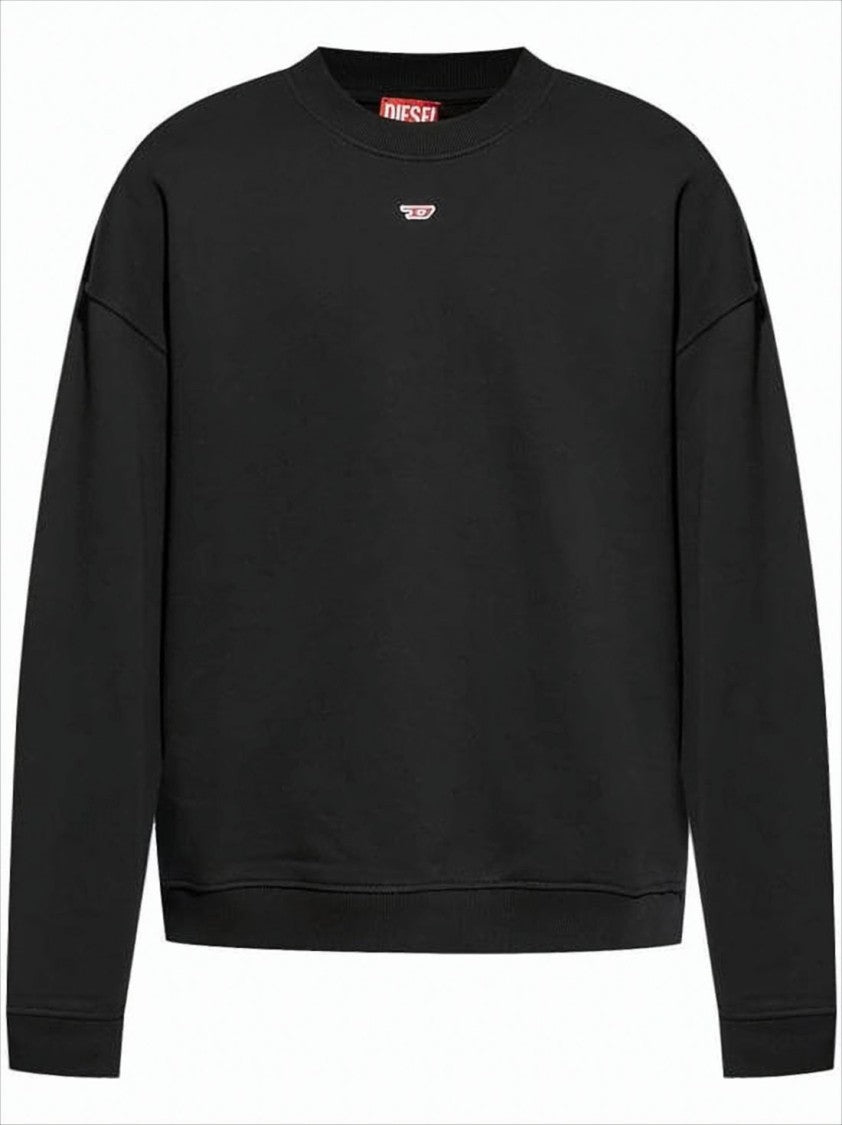 Diesel Relaxed Fit Black Sweatshirt