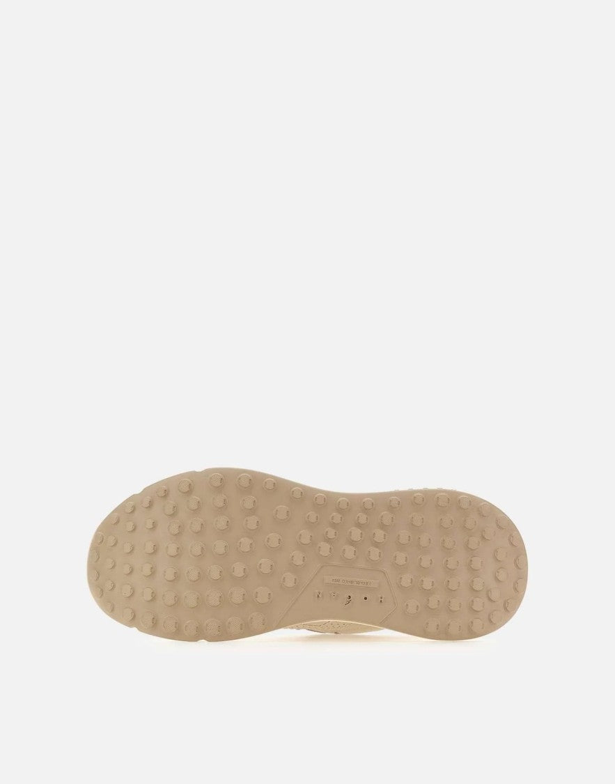 Hogan Perforated Creamy Beige Sneakers