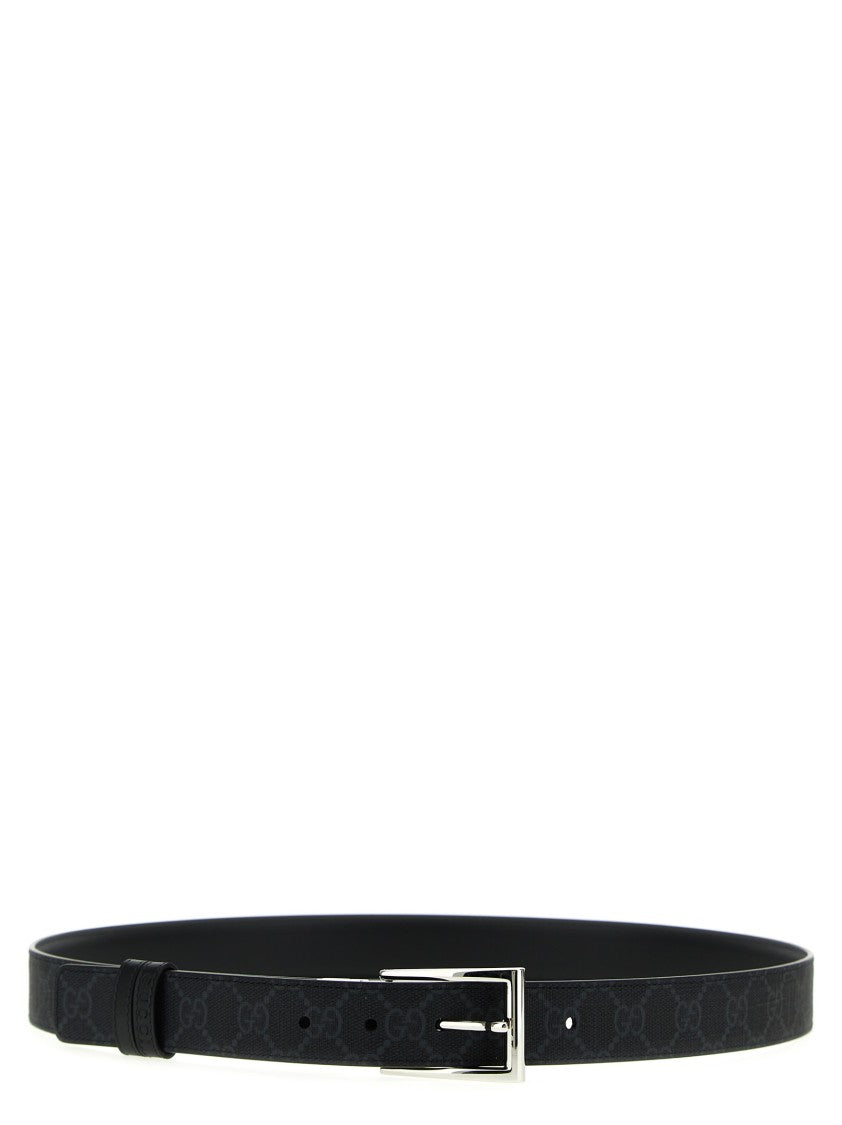 Gucci Rectangular Buckle Reversible Belt
