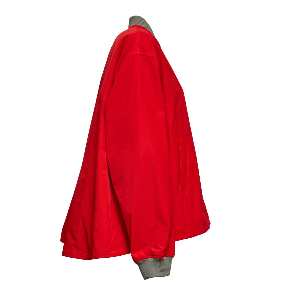 Department 5 Red Oversized Bomber Jacket