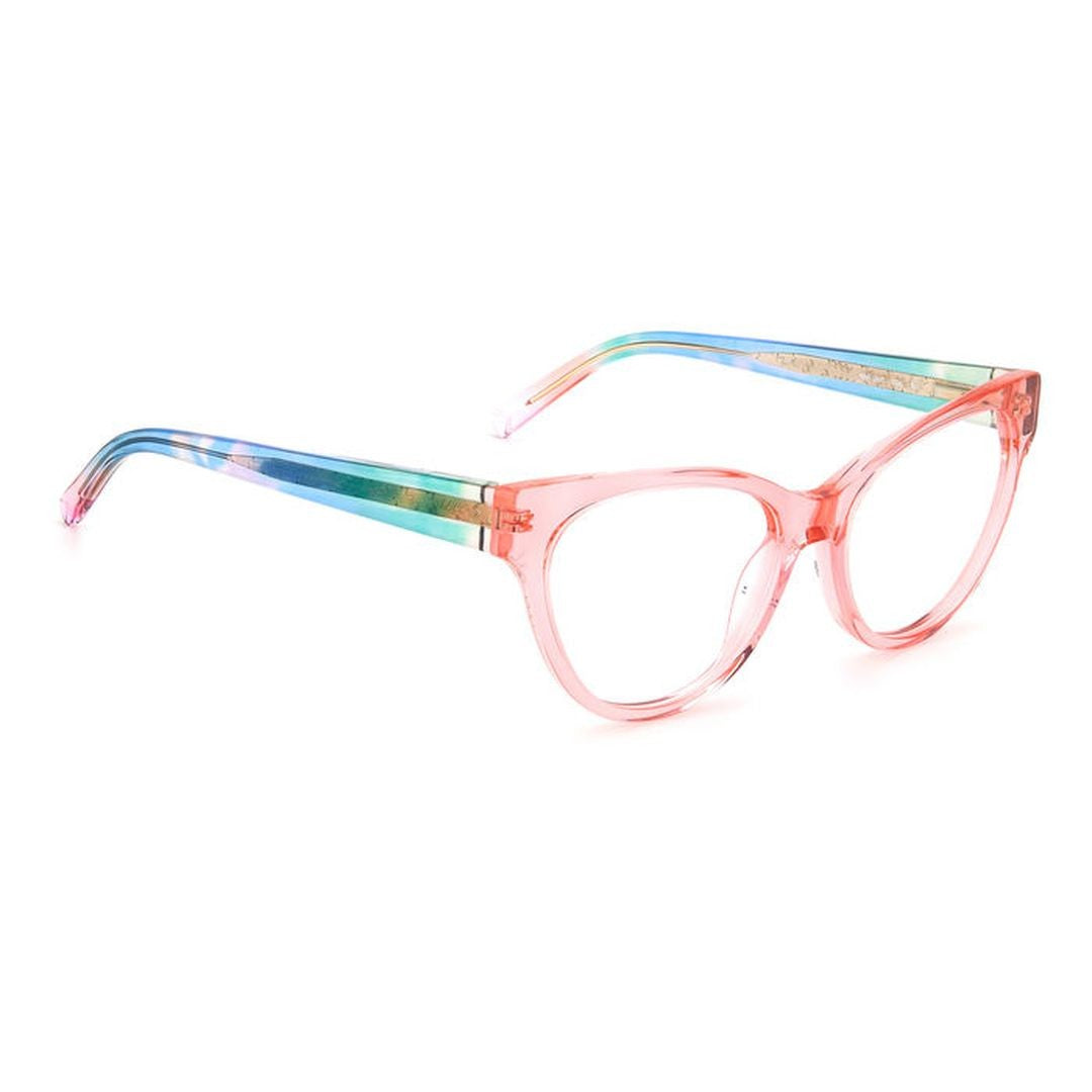 M Missoni Mmi 0097 Translucent Pink Cat-Eye Sunglasses With Gradient Temples