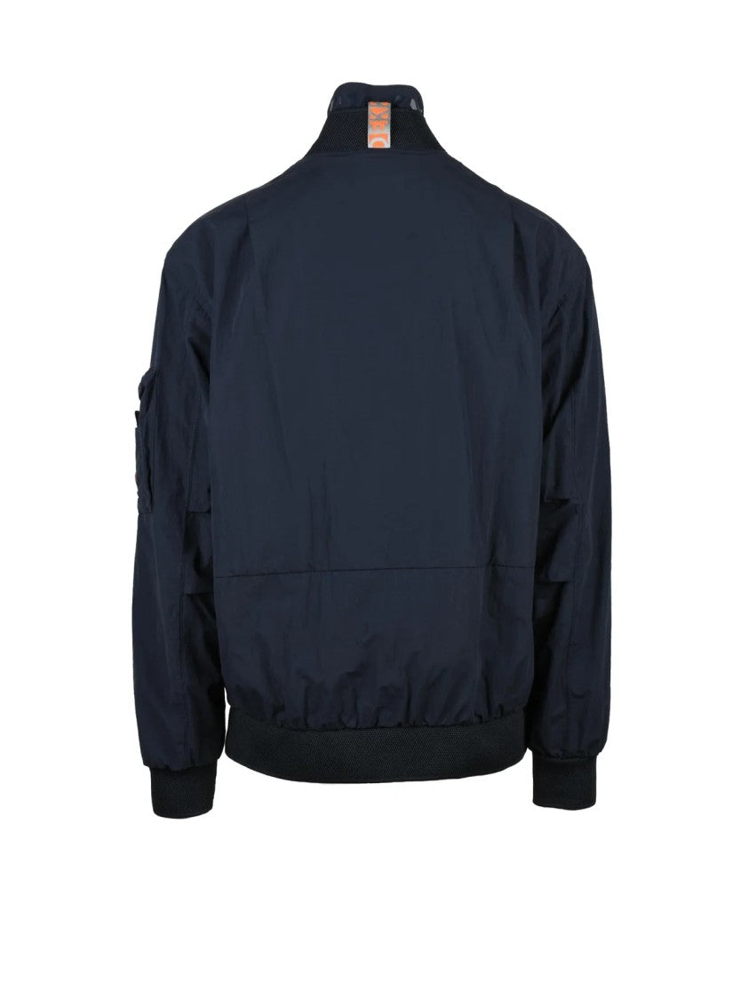 Dekker Double Zip Jacket Featuring High Collar And Functional Pockets