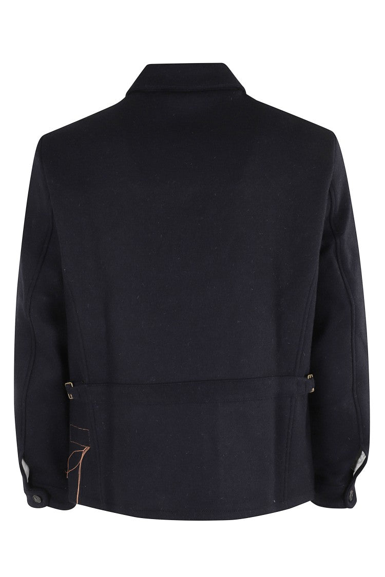 Fortela Superfine Wool Zipper Jacket