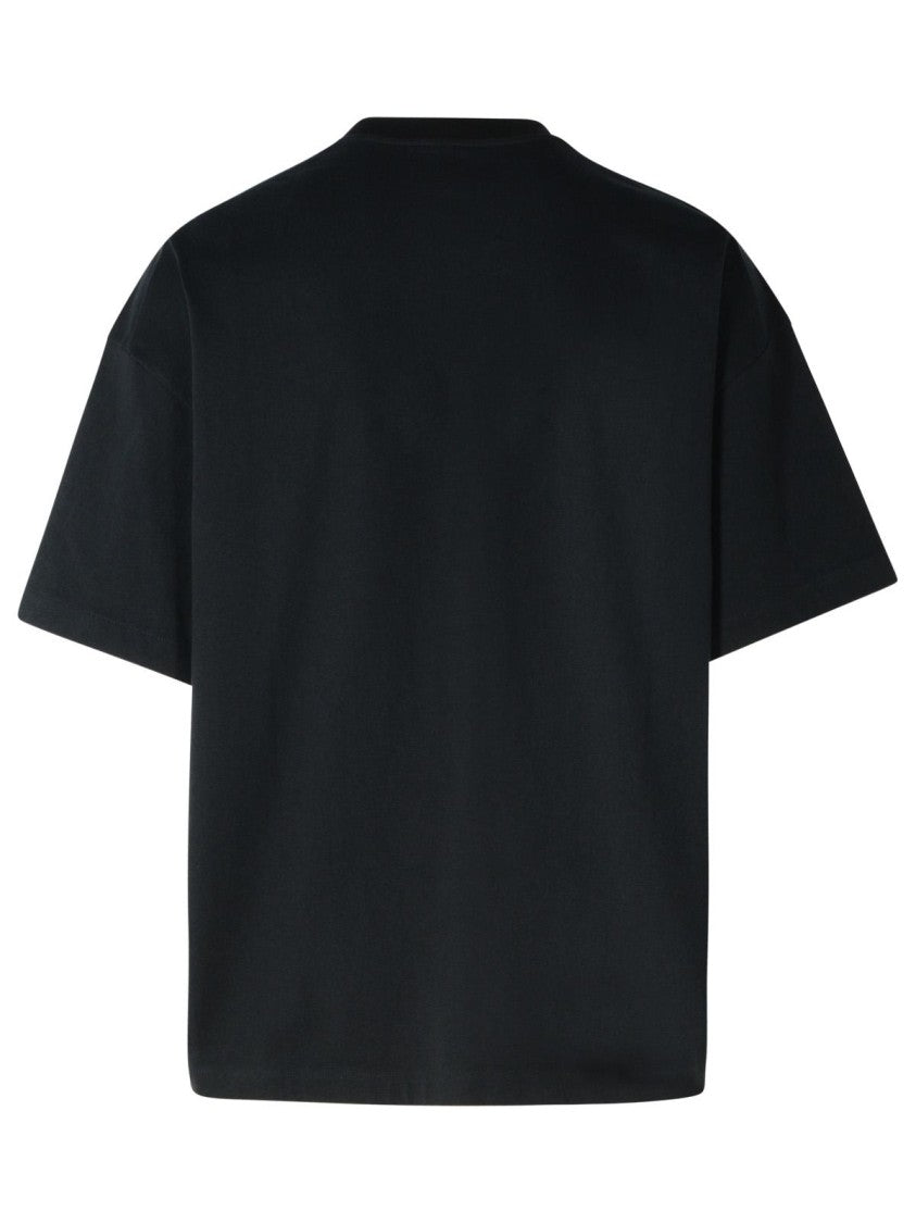 Jil Sander Black Cotton T-Shirt