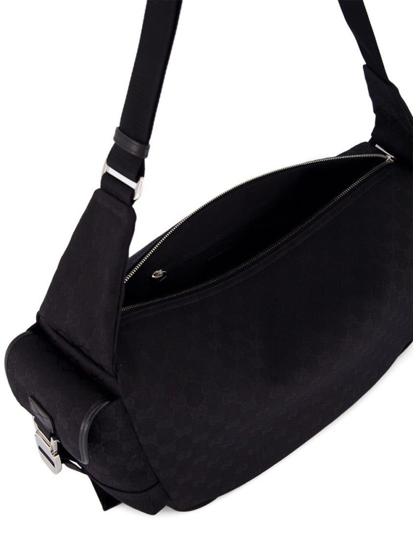 Gucci Rectangular Crossbody Bag With Textured Pattern