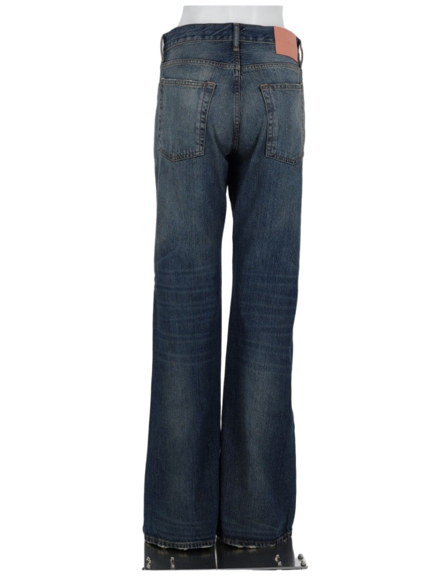 Acne Studios 2010M Regular Fit Flared Denim Jeans