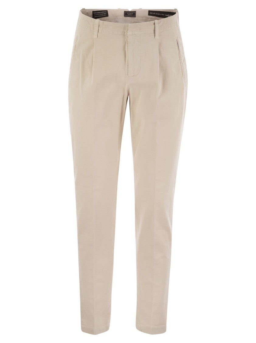 Peserico Casual Cotton Trousers