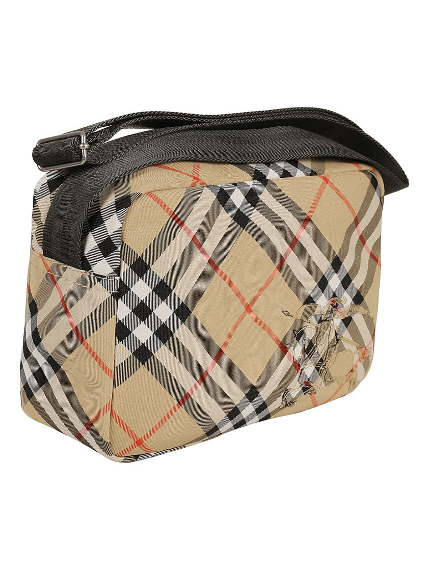 Burberry Classic Check Pattern Rectangular Bag
