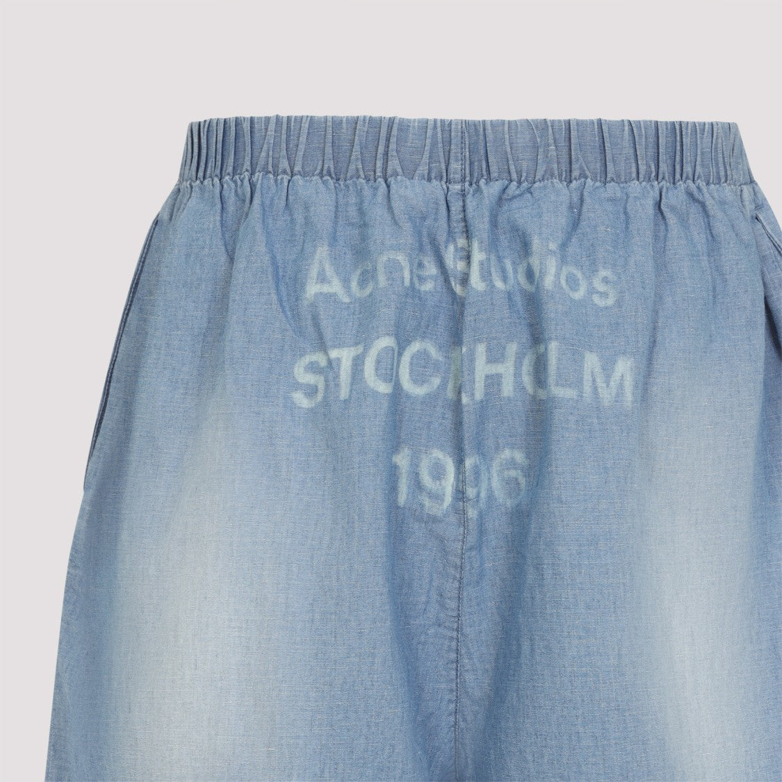 Acne Studios Mid Blue Cotton Shorts