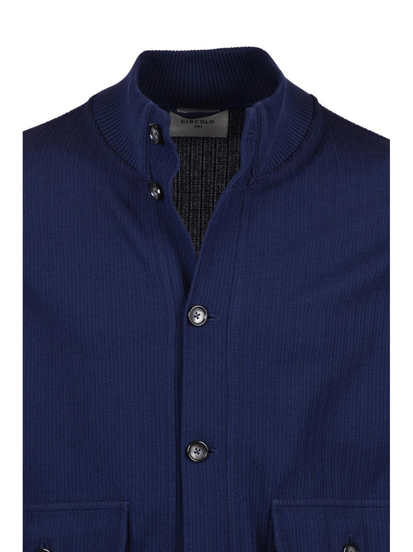 Circolo 1901 Multicolor Cotton Knit Jacket