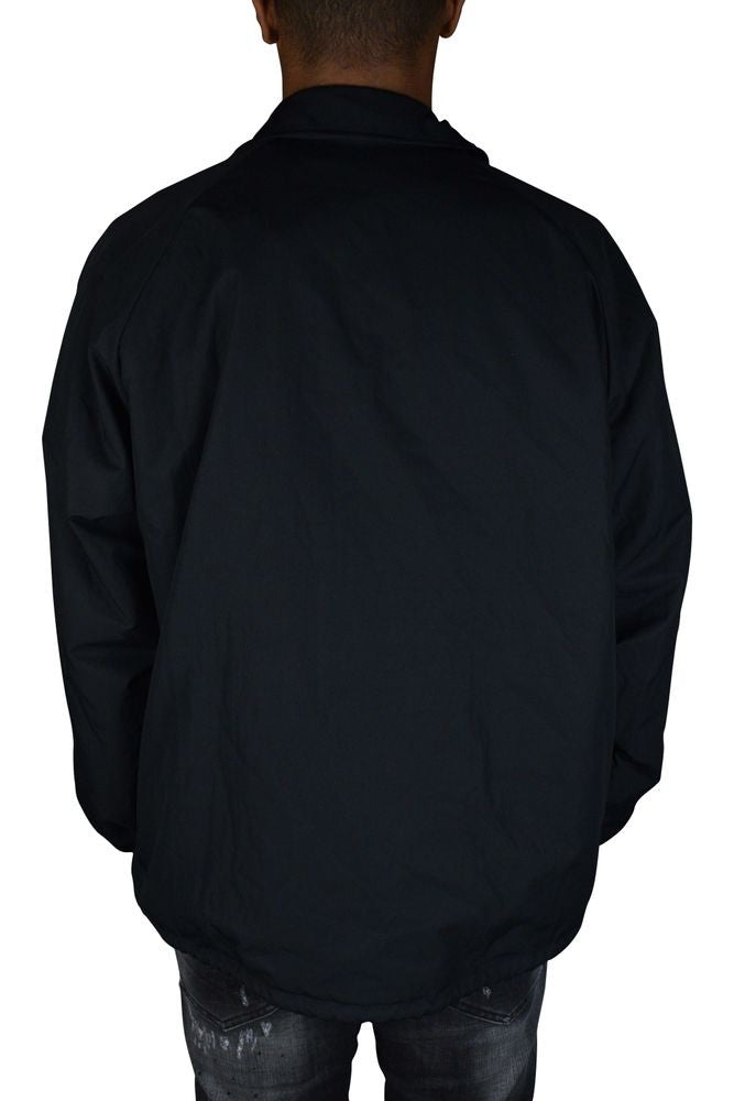 Heron Preston Casual Black Jacket With Integrated Hood