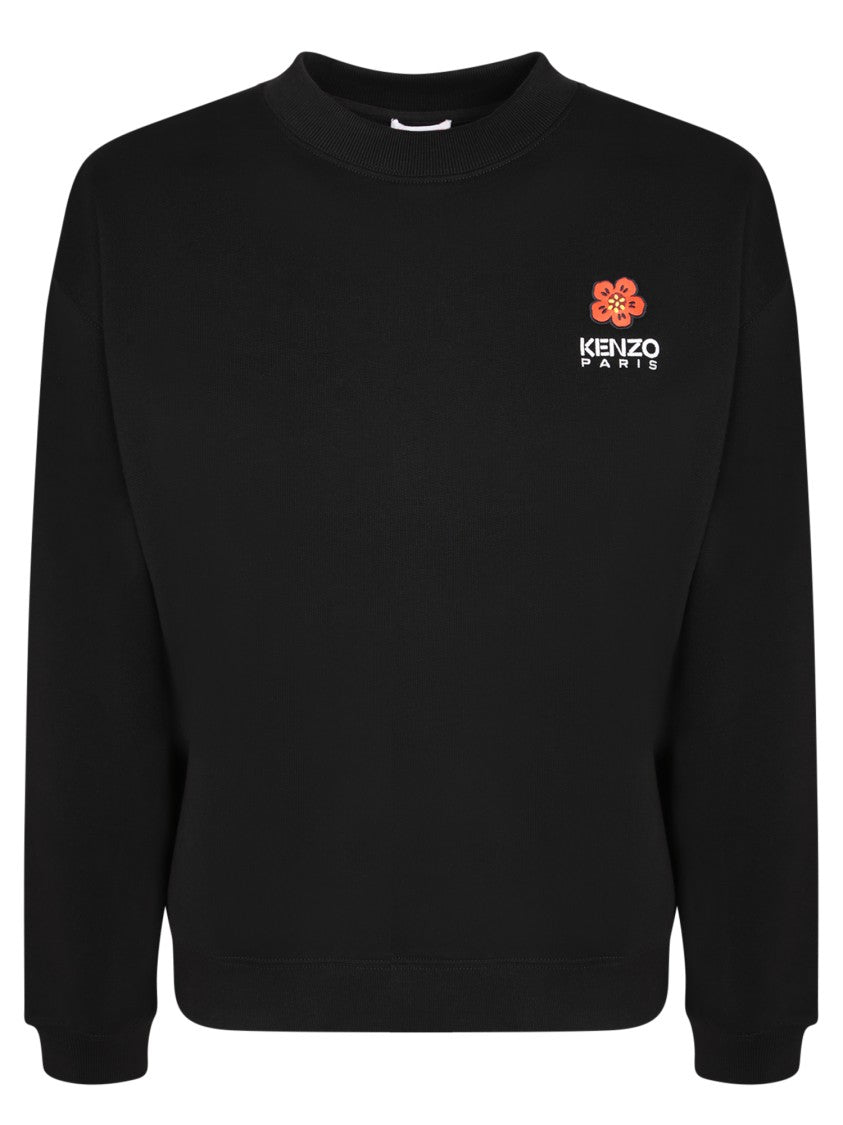 Kenzo Black Round-Neck Sweatshirt