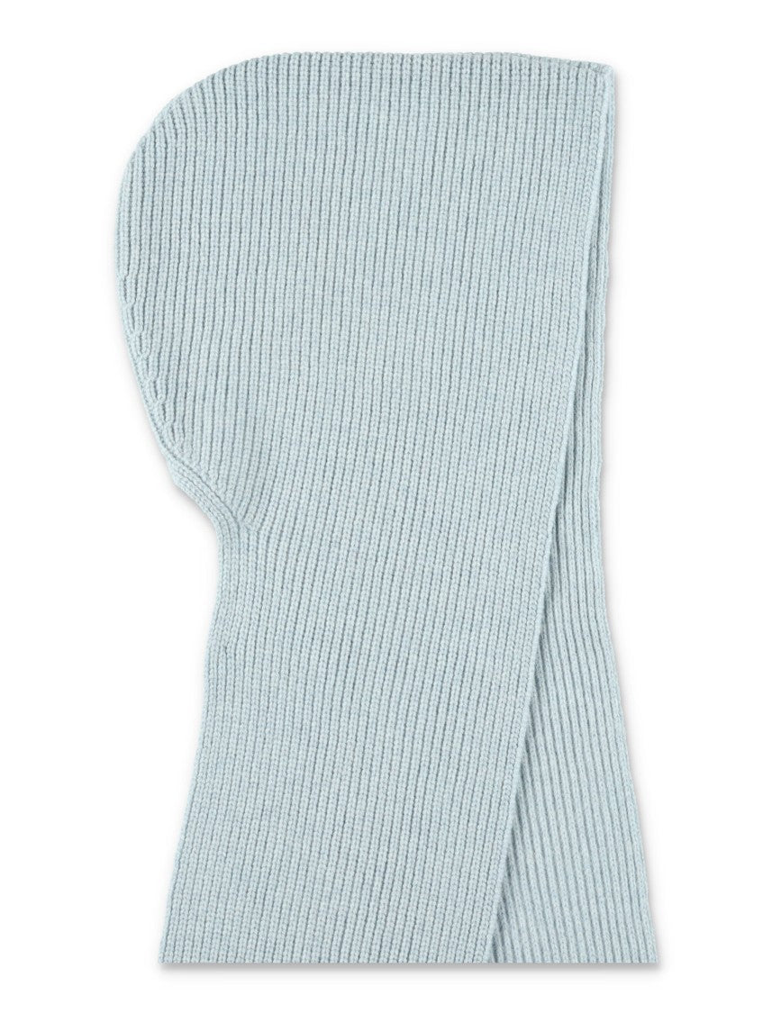 Studio Nicholson Hooded Scarf In Soft Merino Wool