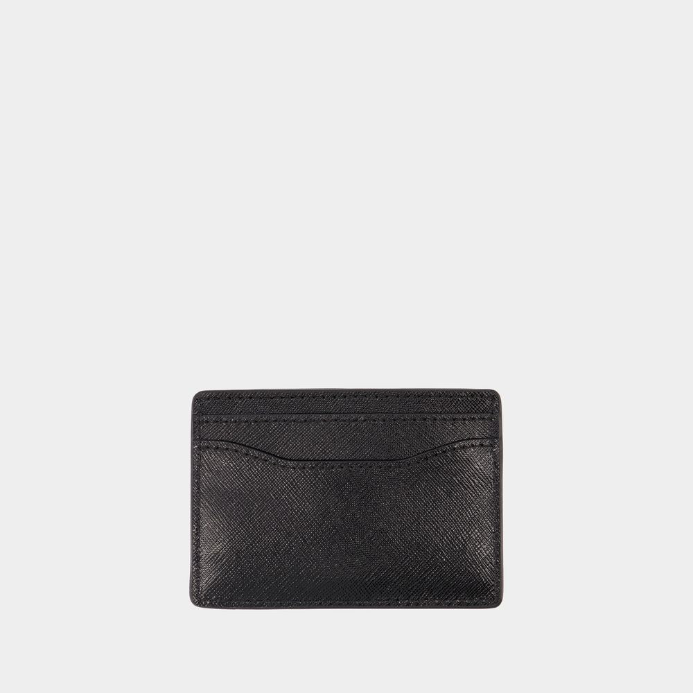 Marc Jacobs Card Holder - Leather - Black