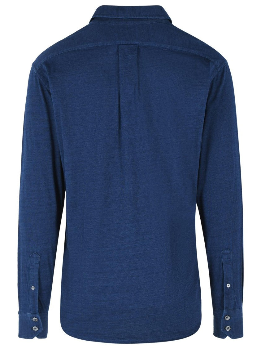 Tom Ford Blue Cotton Shirt
