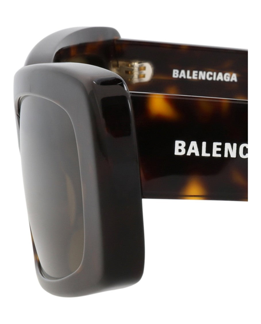 Balenciaga Square-Frame Recycled Acetate Sunglasses