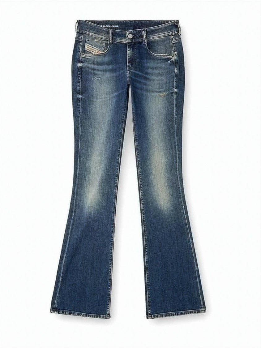 Diesel Bootcut Jeans With Classic Five-Pocket Design