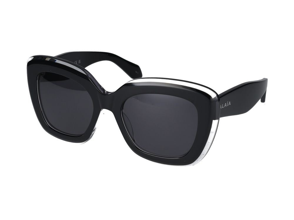 Azzedine Alaïa Sunglasses Aa0072s 001 Black Black Grey 53/19/140
