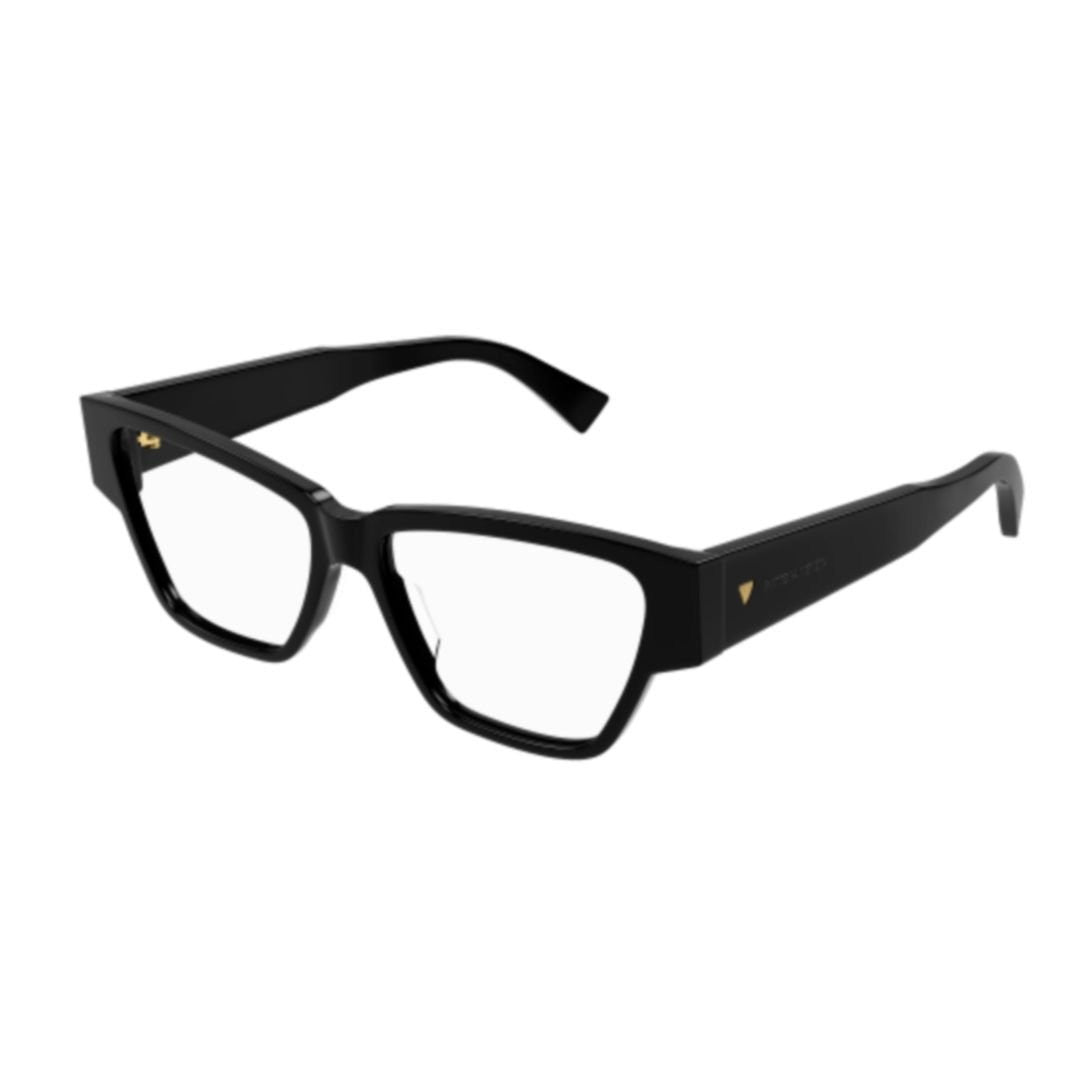 Bottega Veneta Eyeglasses Bv1288o 001 Black Black Transparent 55/15/145