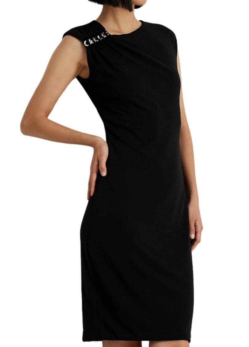 Lauren Ralph Lauren Fitted Black Dress