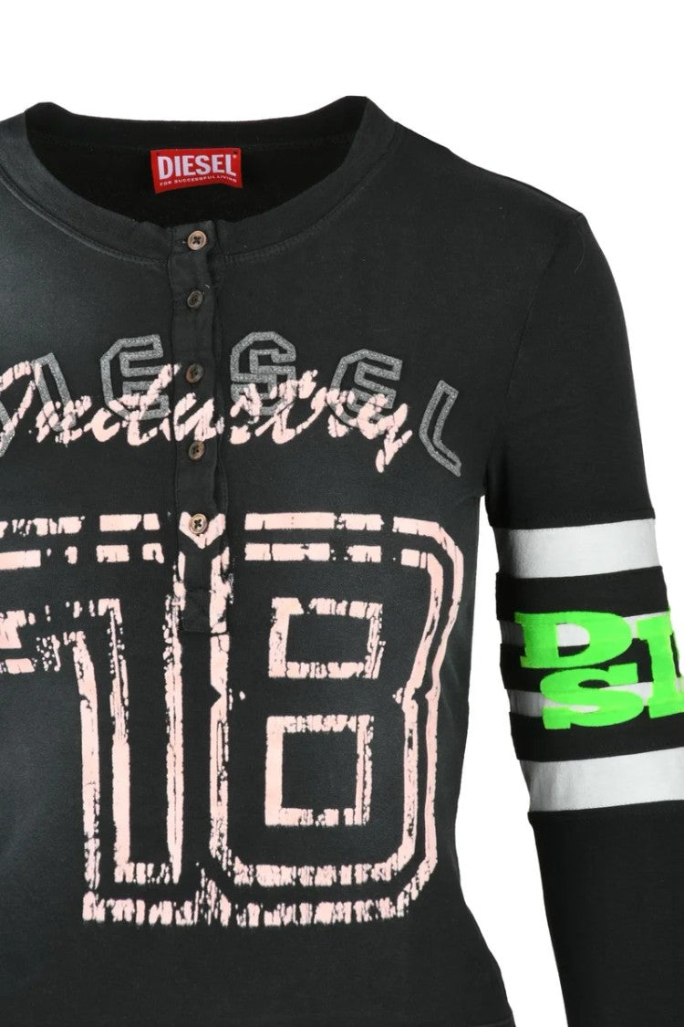 Diesel Women's Serafino T-Shirt - Black