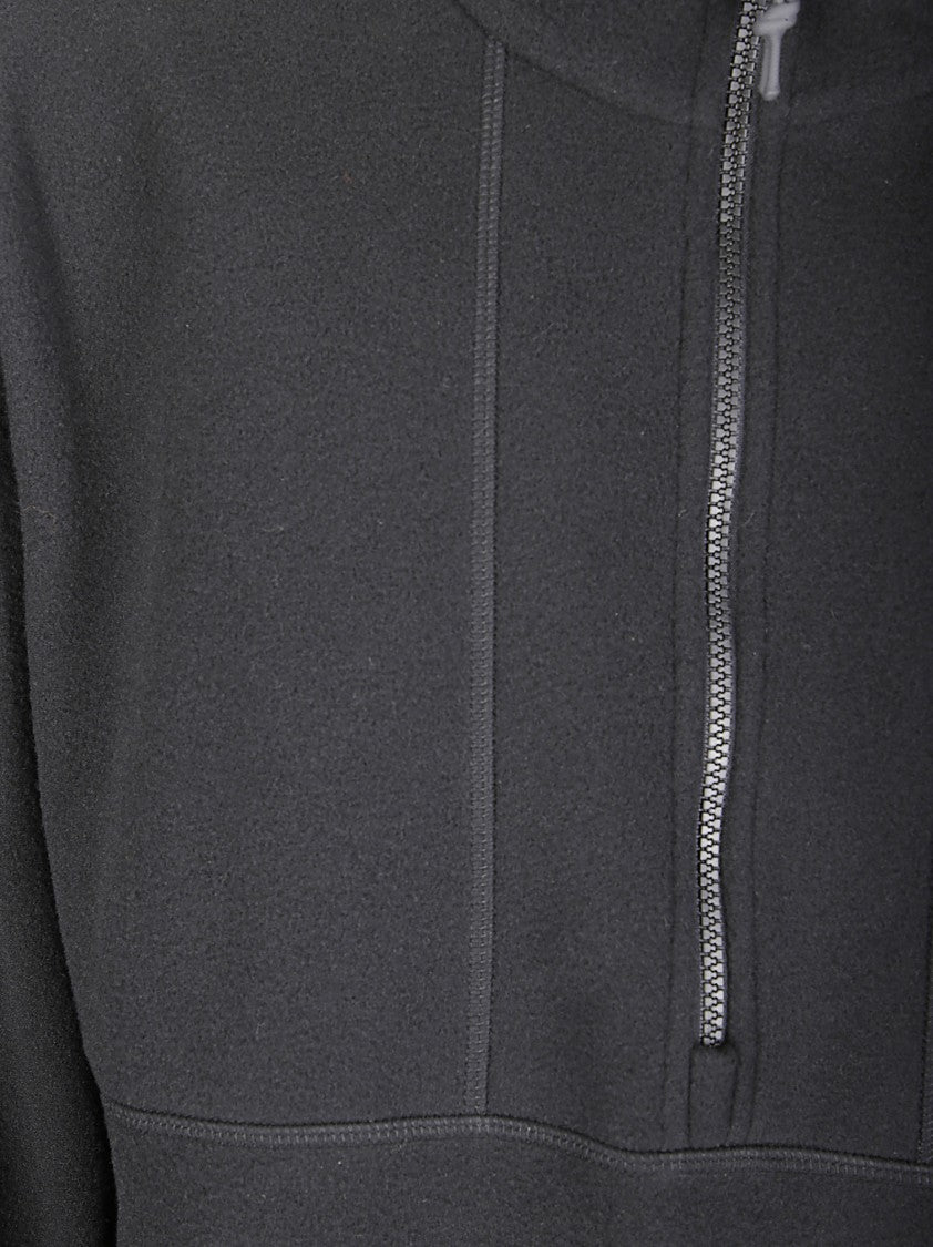 Gr10k High Collar Half-Zip Fleece Pullover With Zippered Pockets