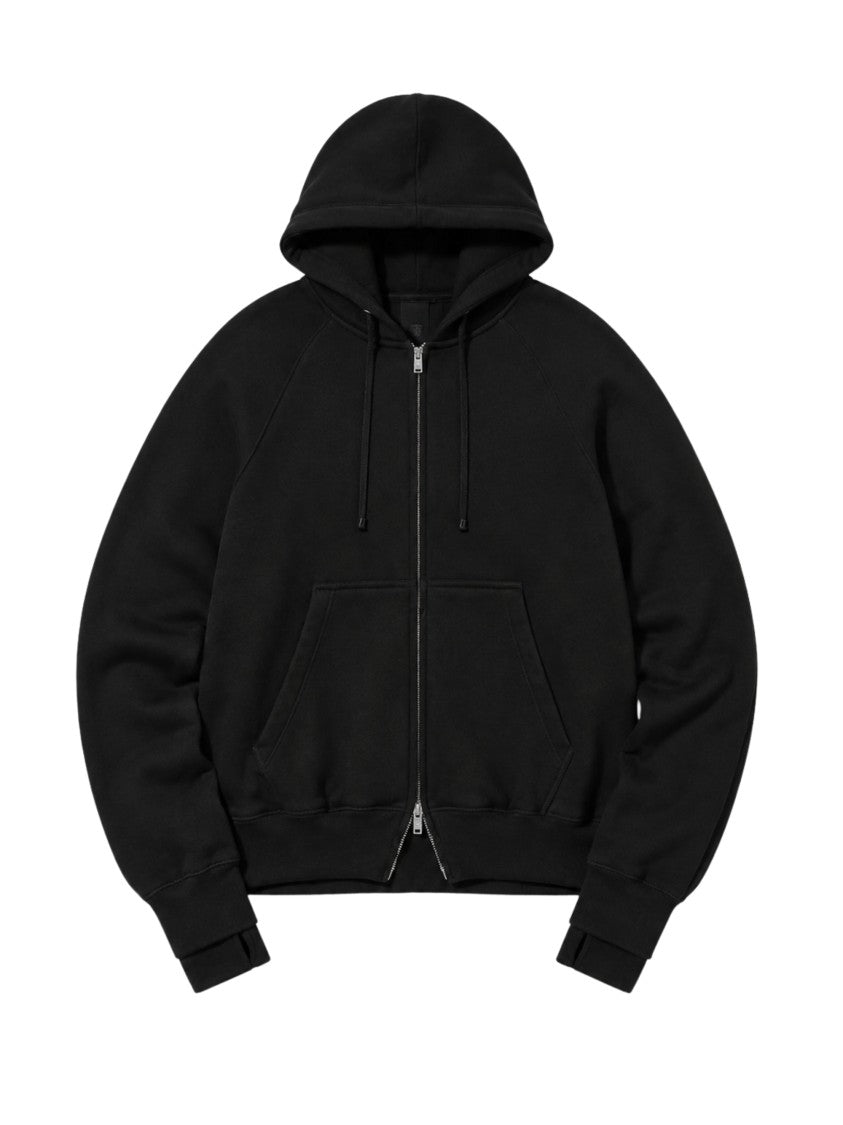 Thom Krom Relaxed Fit Zip-Up Hoodie