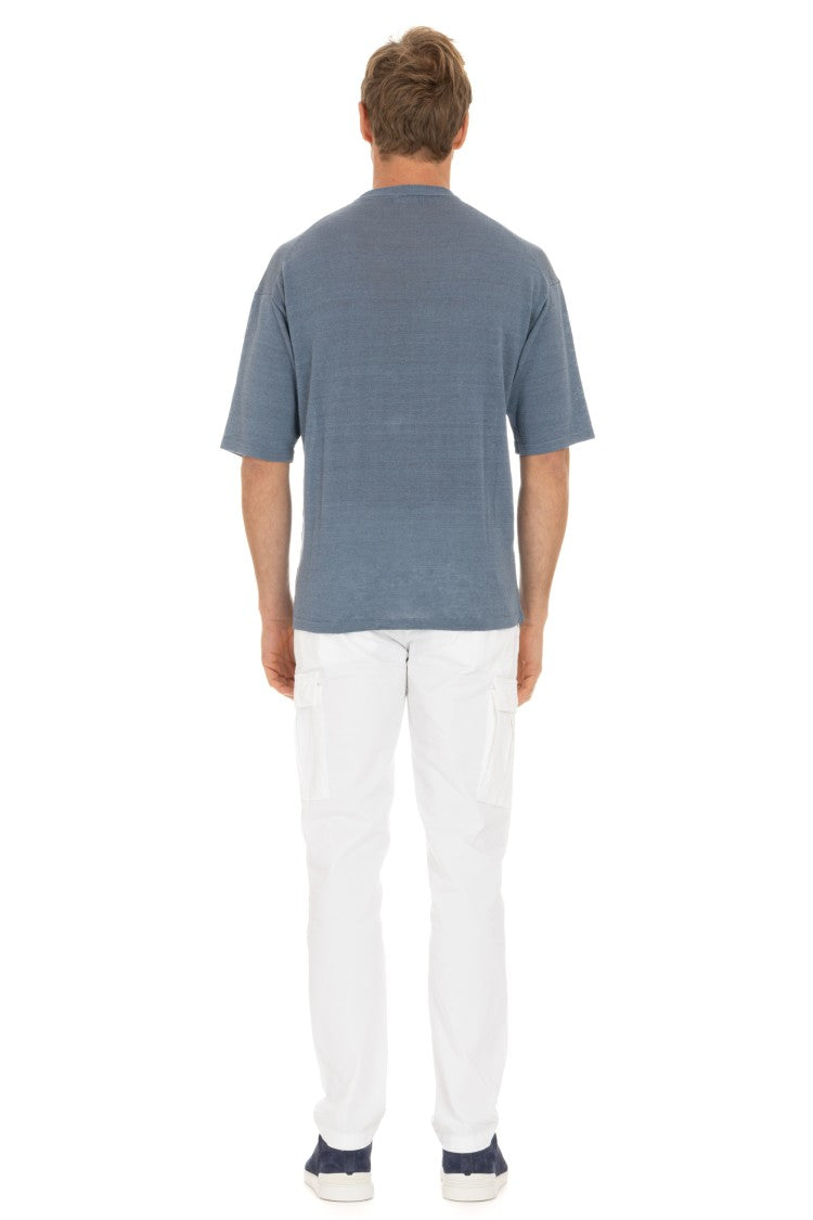 Roberto Collina Pure Linen Over Fit T-Shirt