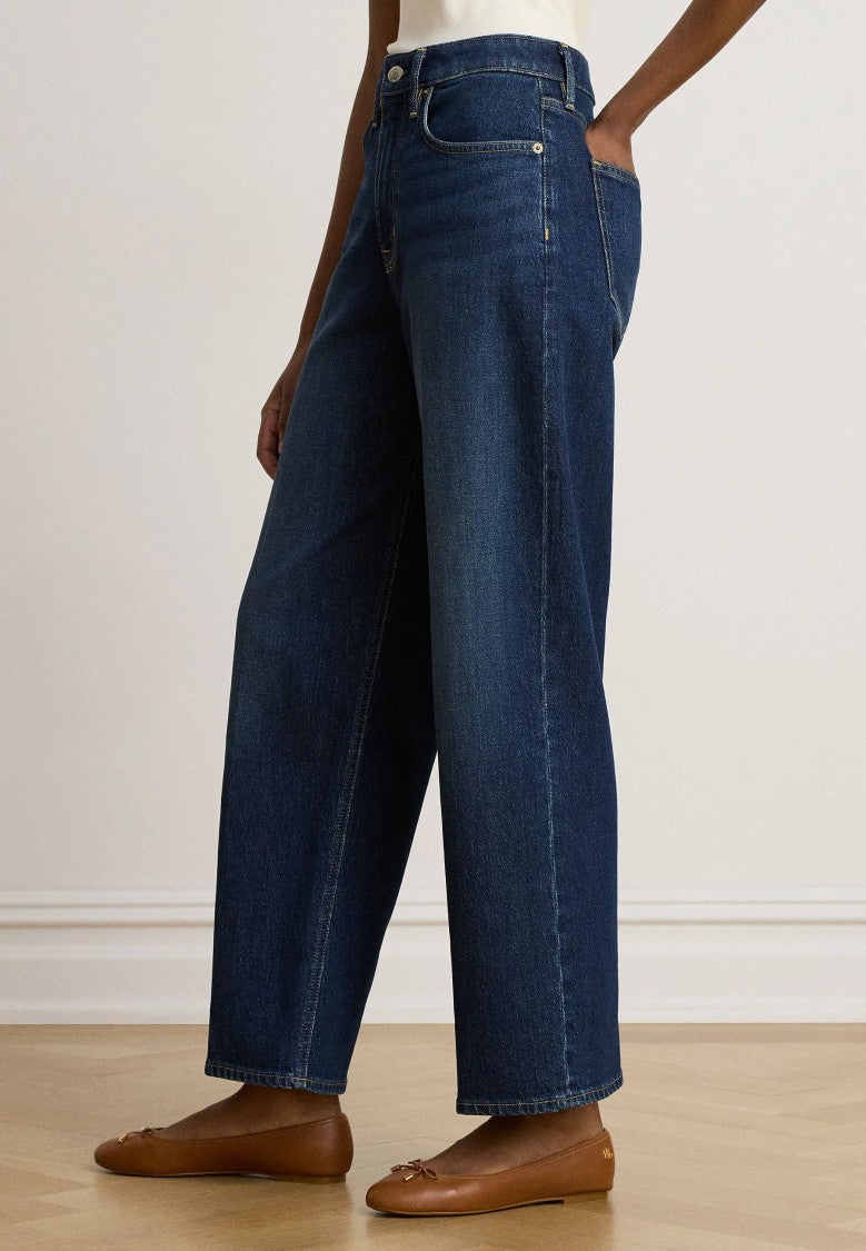 Lauren Ralph Lauren High-Waist Wide-Leg Jeans