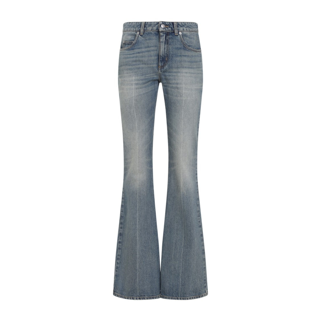 Alexander Mcqueen Light Blue Cotton Jeans