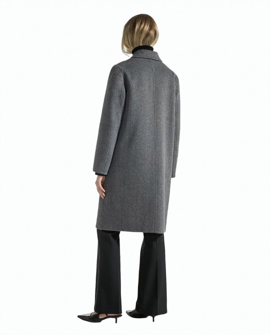 Seventy Wool Blend Down-Padded Long Coat
