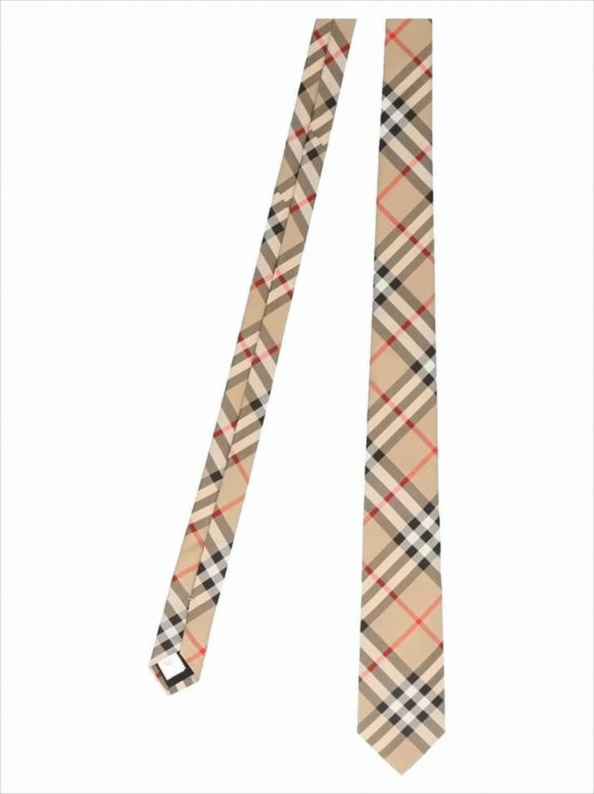 Burberry Slim Check Pattern Necktie