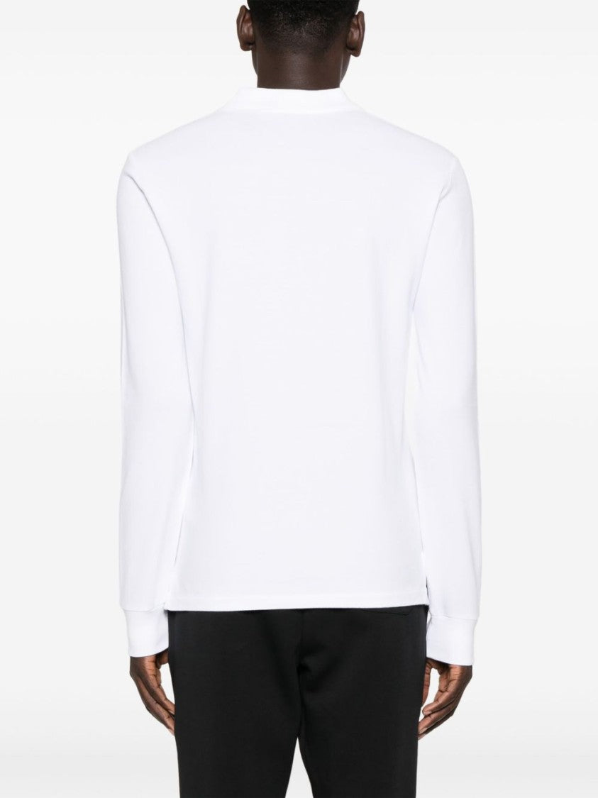 Polo Ralph Lauren Classic Long-Sleeve White Polo Shirt