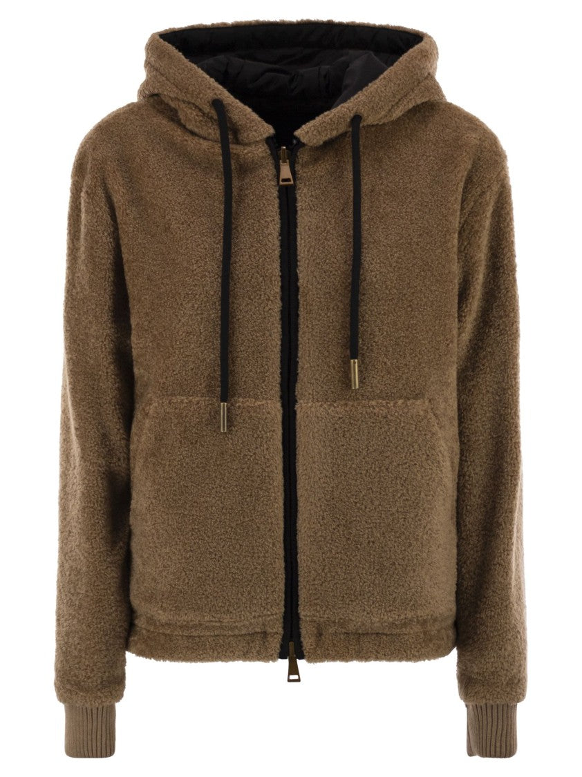 Moncler Reversible Padded Sweatshirt With Hood