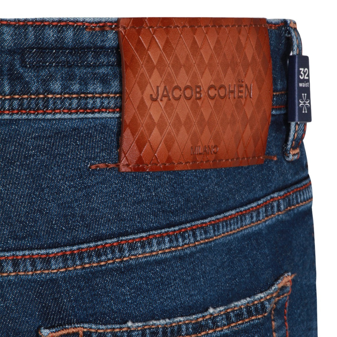 Jacob Cohen Slim Fit Deep Blue Denim Jeans