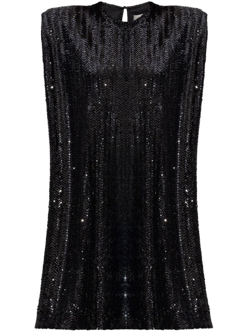 Golden Goose Black Sequin Dress