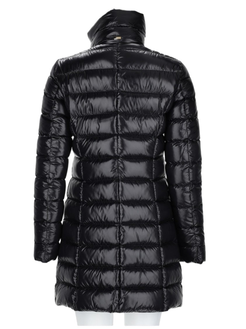 Herno Maria Glossy Quilted Long Down Jacket
