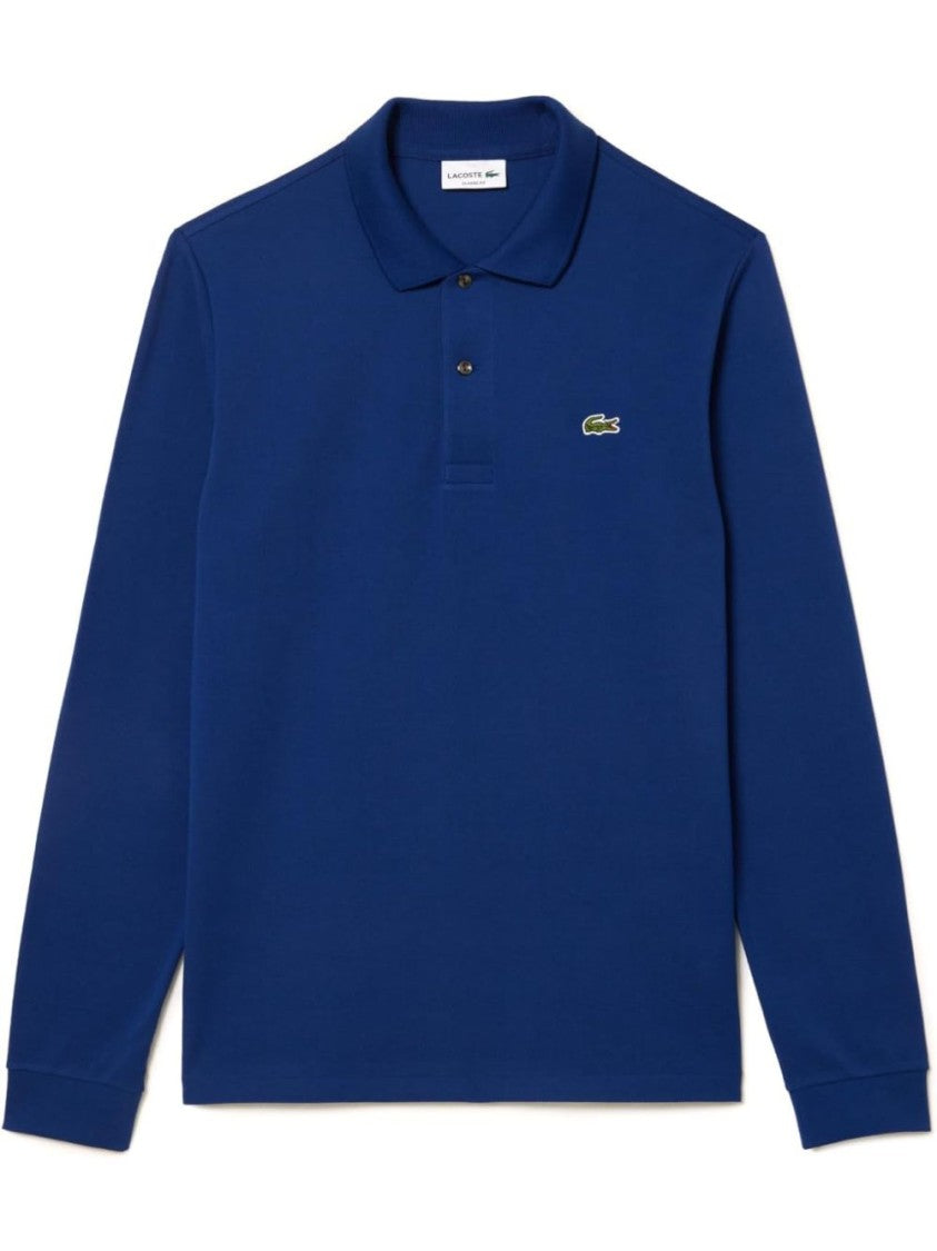 Lacoste Long-Sleeve Minimalist Polo Shirt