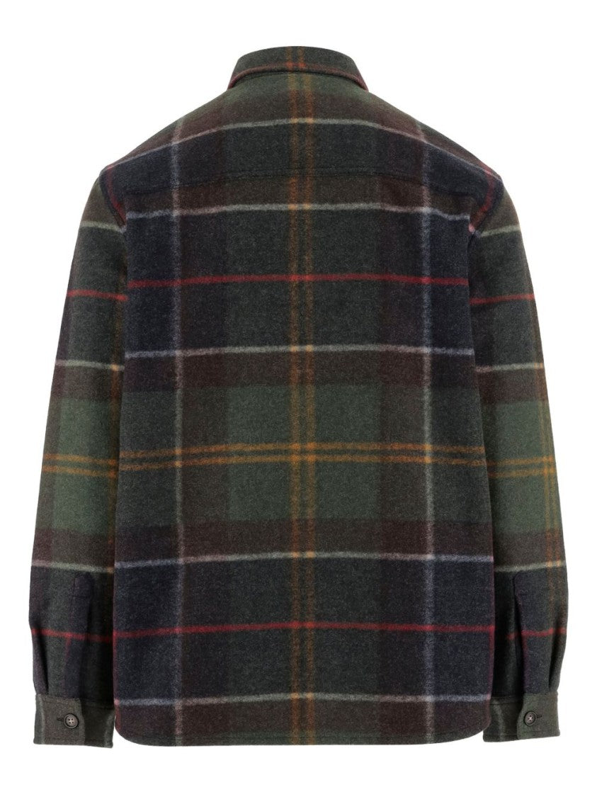 Barbour Classic Plaid Button-Up Shirt With Chest Pockets