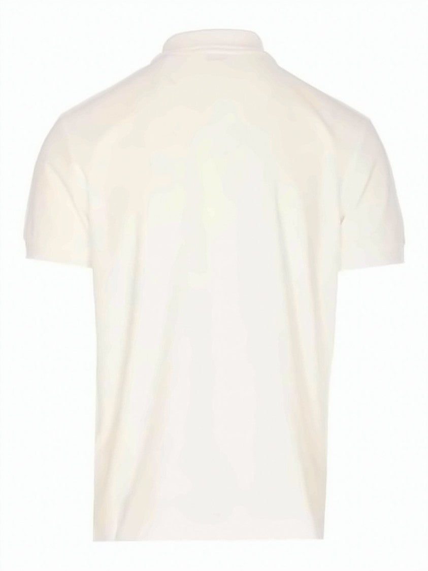 Burberry Short-Sleeve Polo Shirt With Embroidered Logo