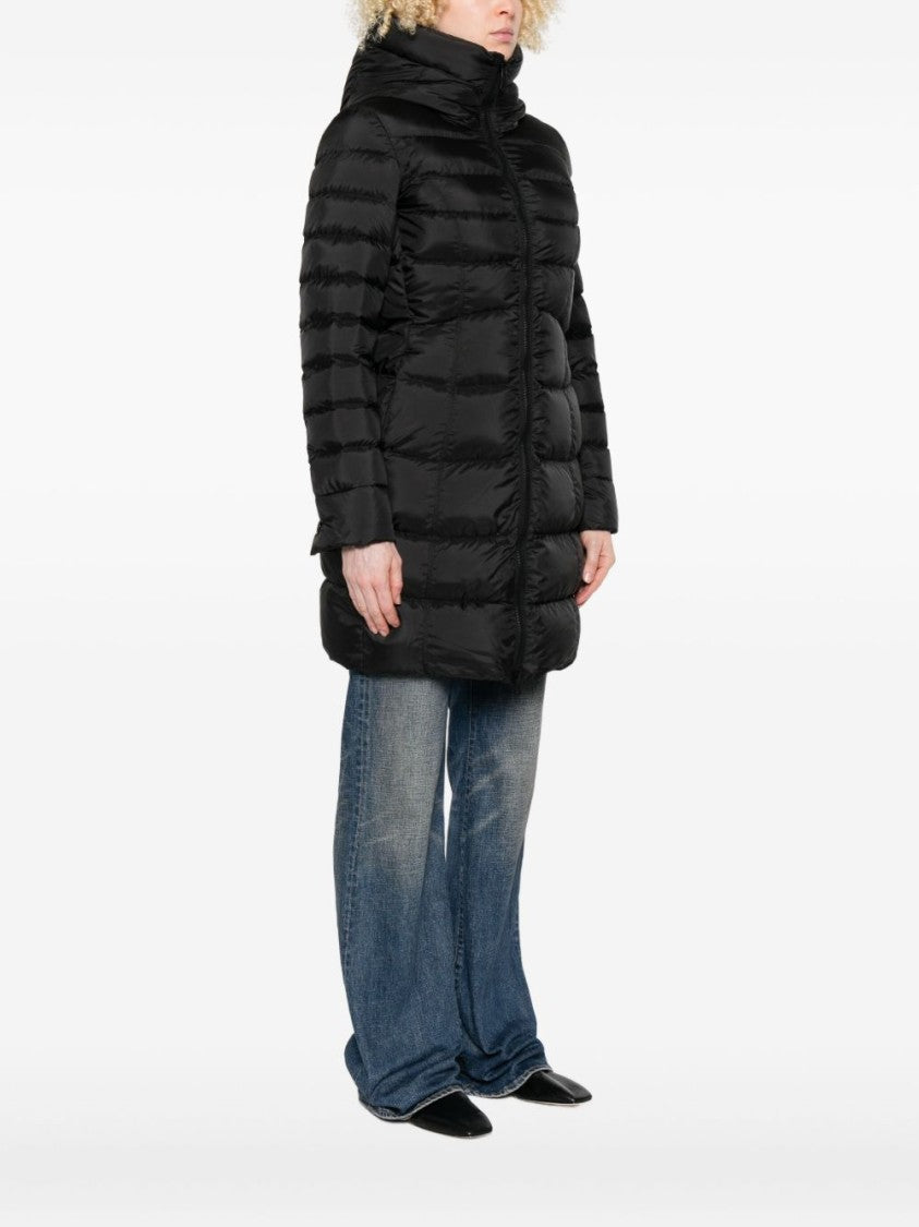 Peuterey Quilted Black Down Coat