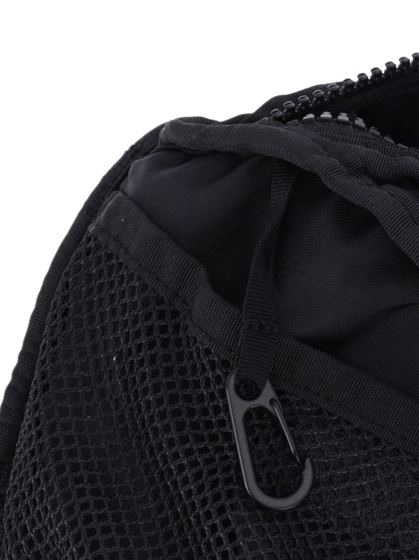 C.P. Company Black Fabric Sling Backpack