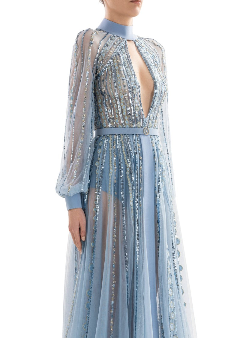 Saiid Kobeisy Embroidered Dress