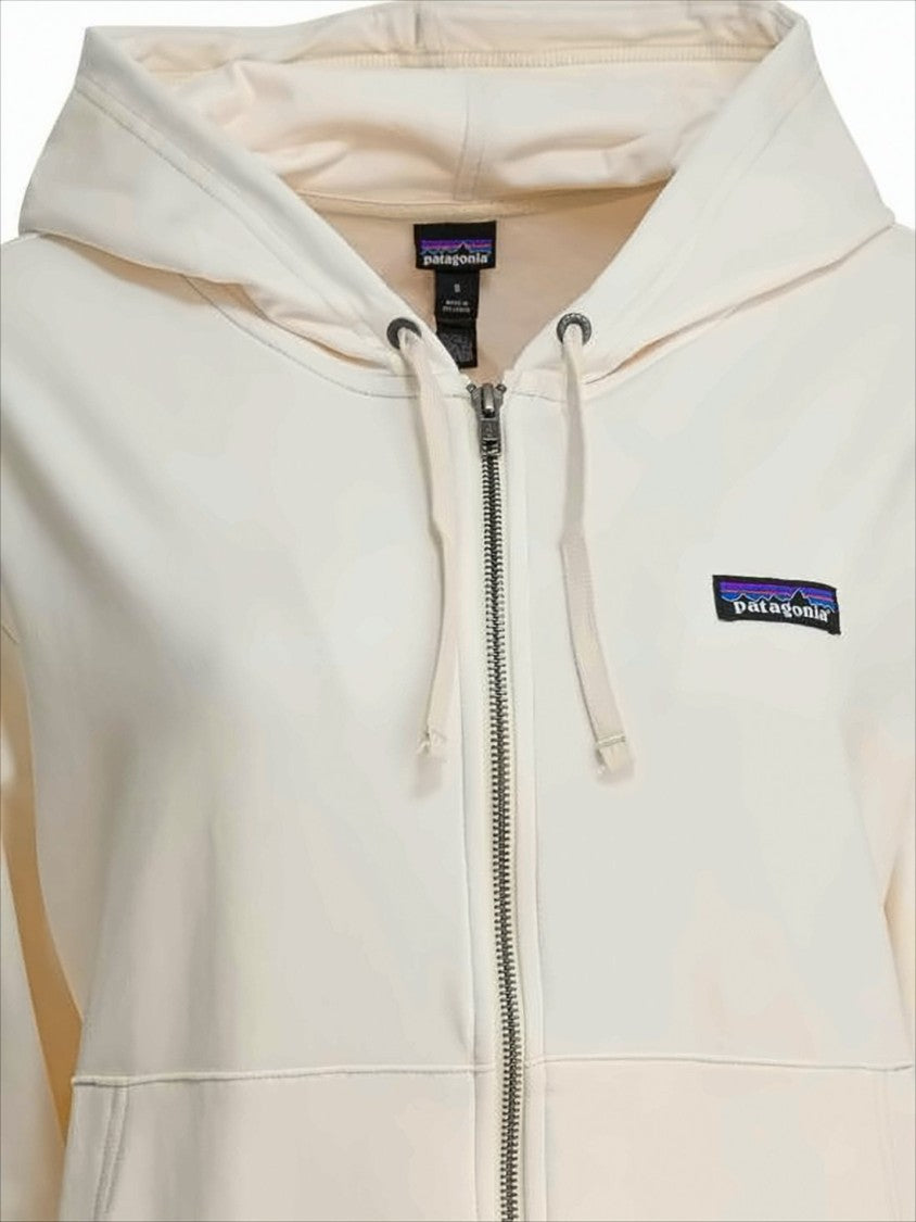 Patagonia Long-Sleeve Zip-Up Hoodie With Drawstring Hood